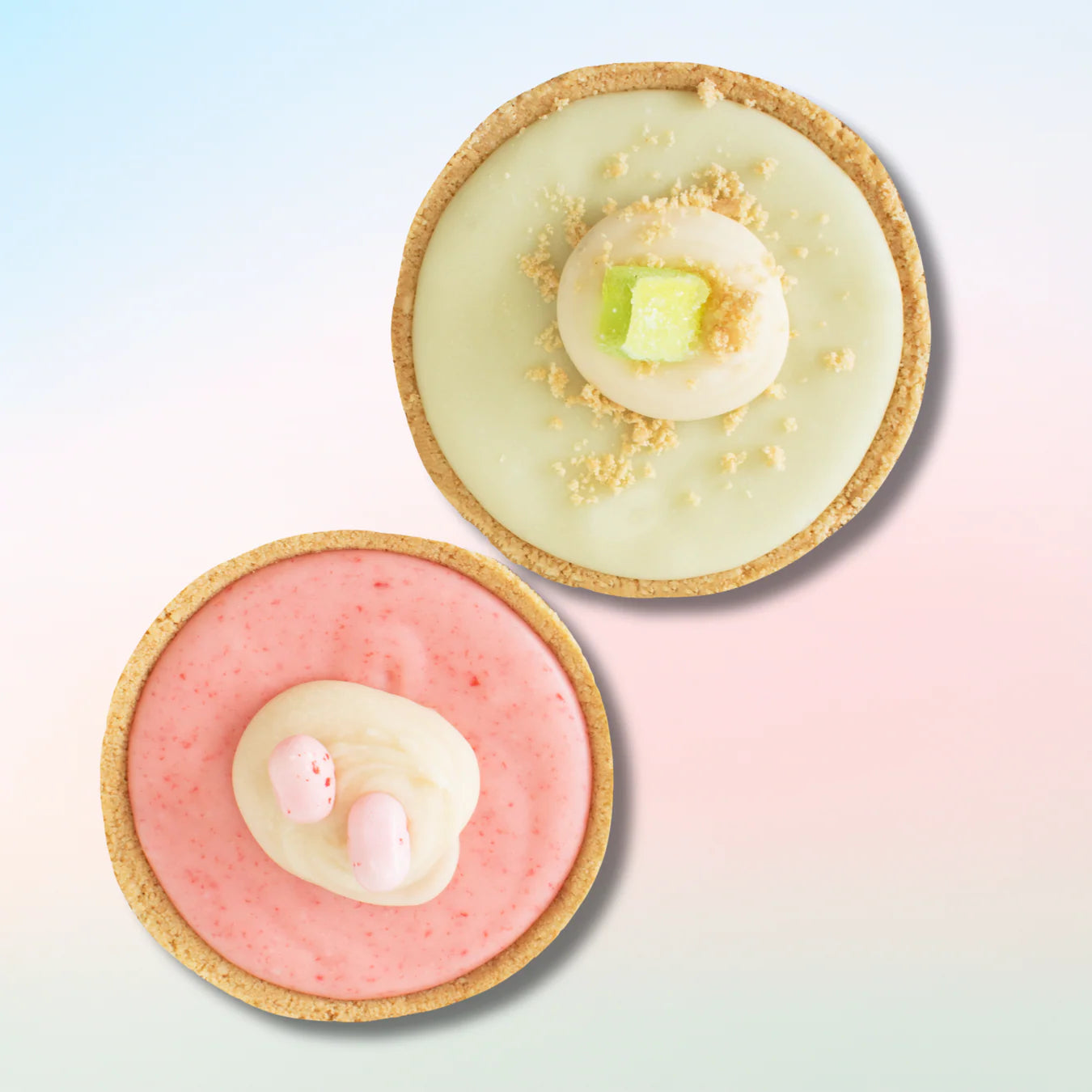 Strawberry and Key Lime Fudge Tarts - includes 6