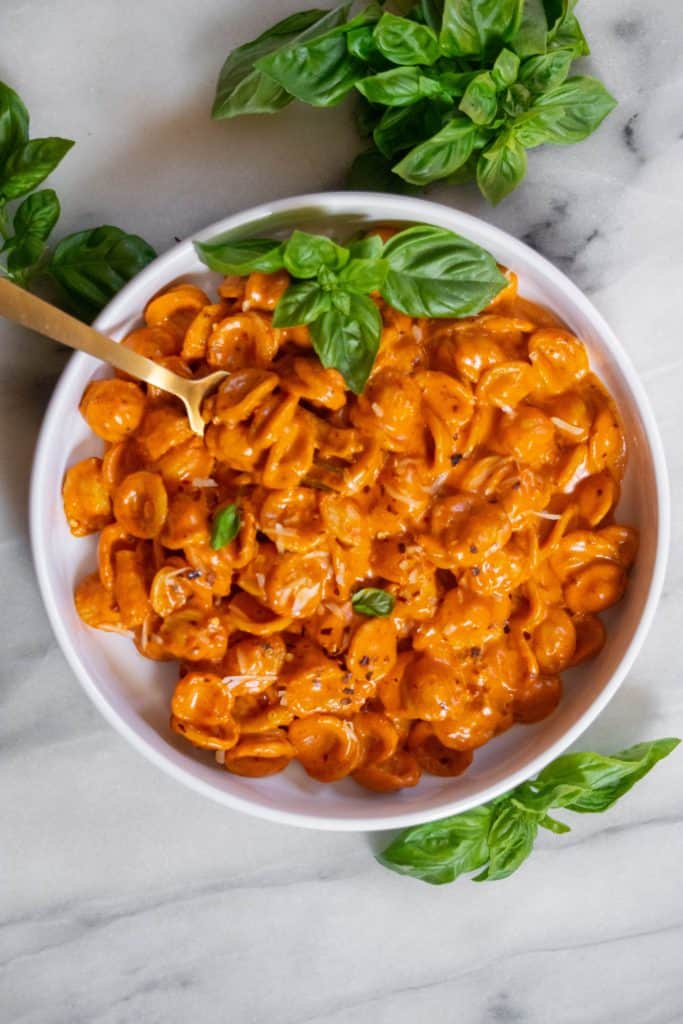 Creamy Spicy Vodka Sauce, Small Batch