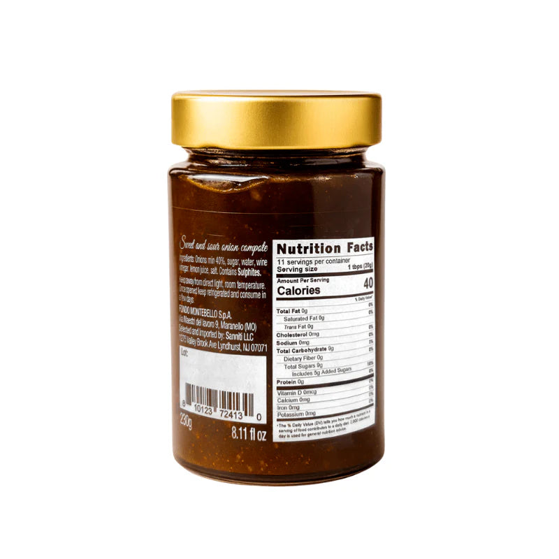 Sanniti Caramelized Onion Jam – Sweet & Savory Gourmet Spread