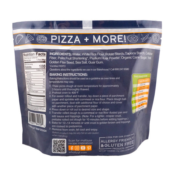 Gluten Free Pizza Dough Balls, Wholly Wholesome