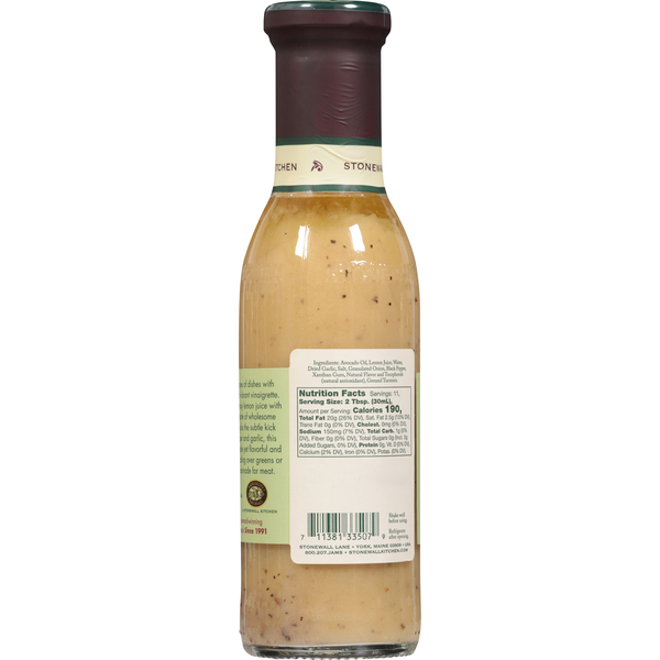 Lemon & Avocado Oil Vinaigrette - Stonewall Kitchen