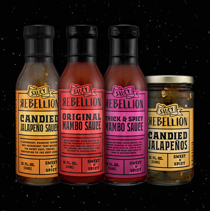 Saucy Rebellion Saucy Trio – 3 × 12 oz