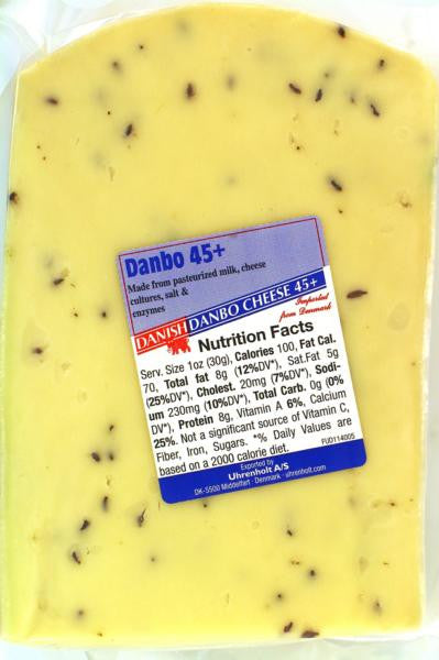 Danbo Cheese with Caraway Seeds – 1 lb