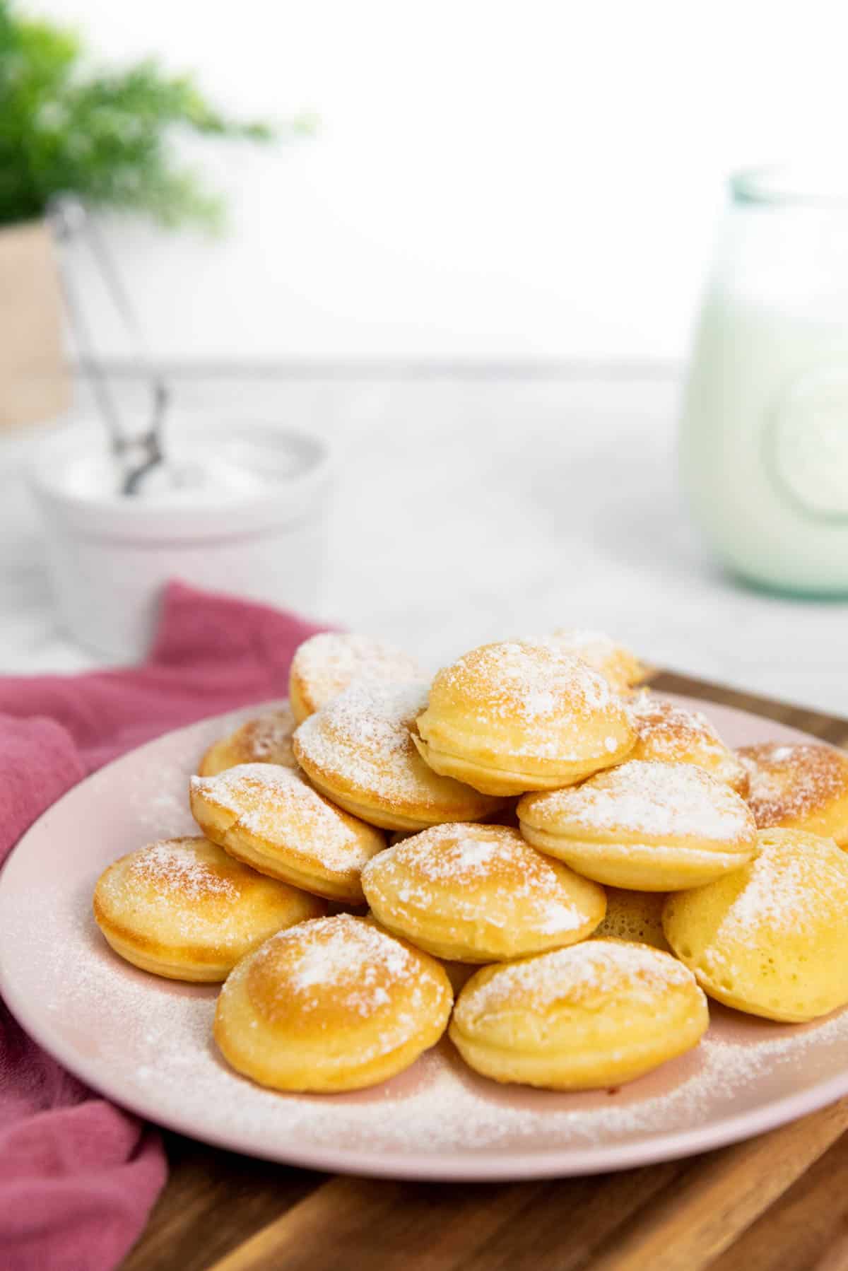 Poffertjes Dutch-Style Mini Pancake Bites – 1.1 lb, 6/Case