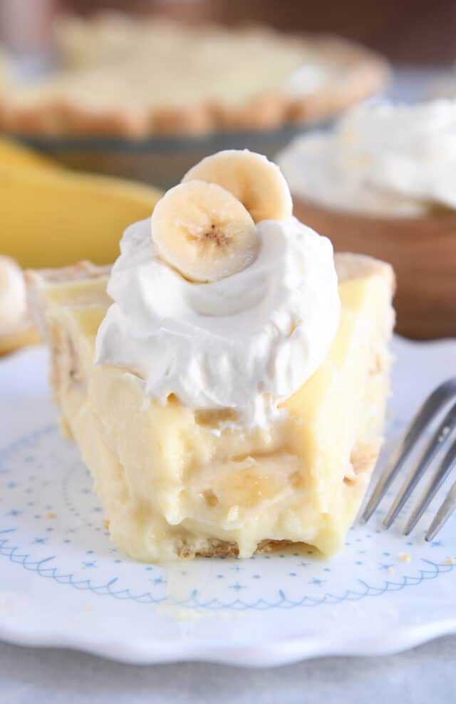 The Banana Indulgence Cream Pie