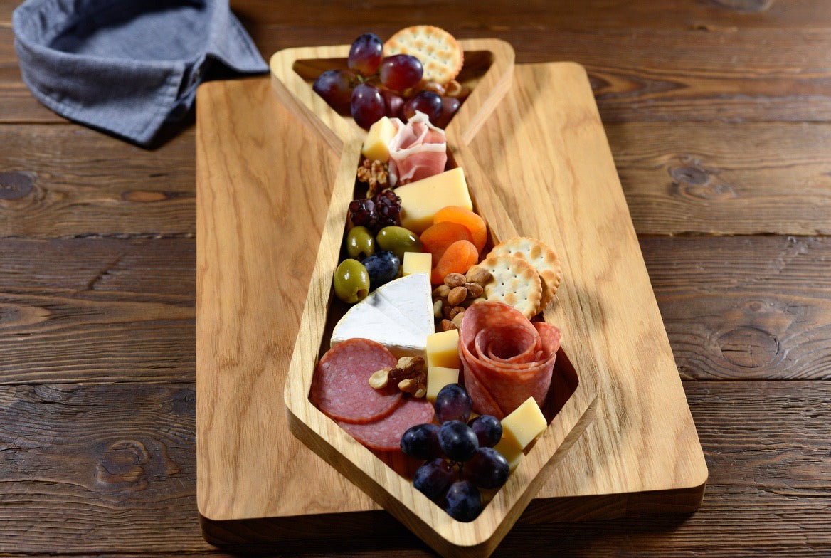 Dad’s Legendary Tie Charcuterie Board