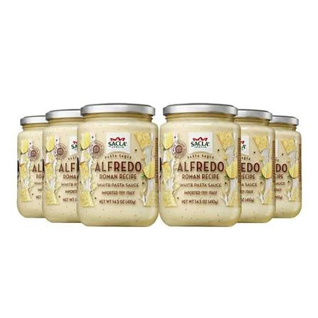 SACLA Roman Recipe Alfredo White Pasta Sauce - 410g (14.5oz)
