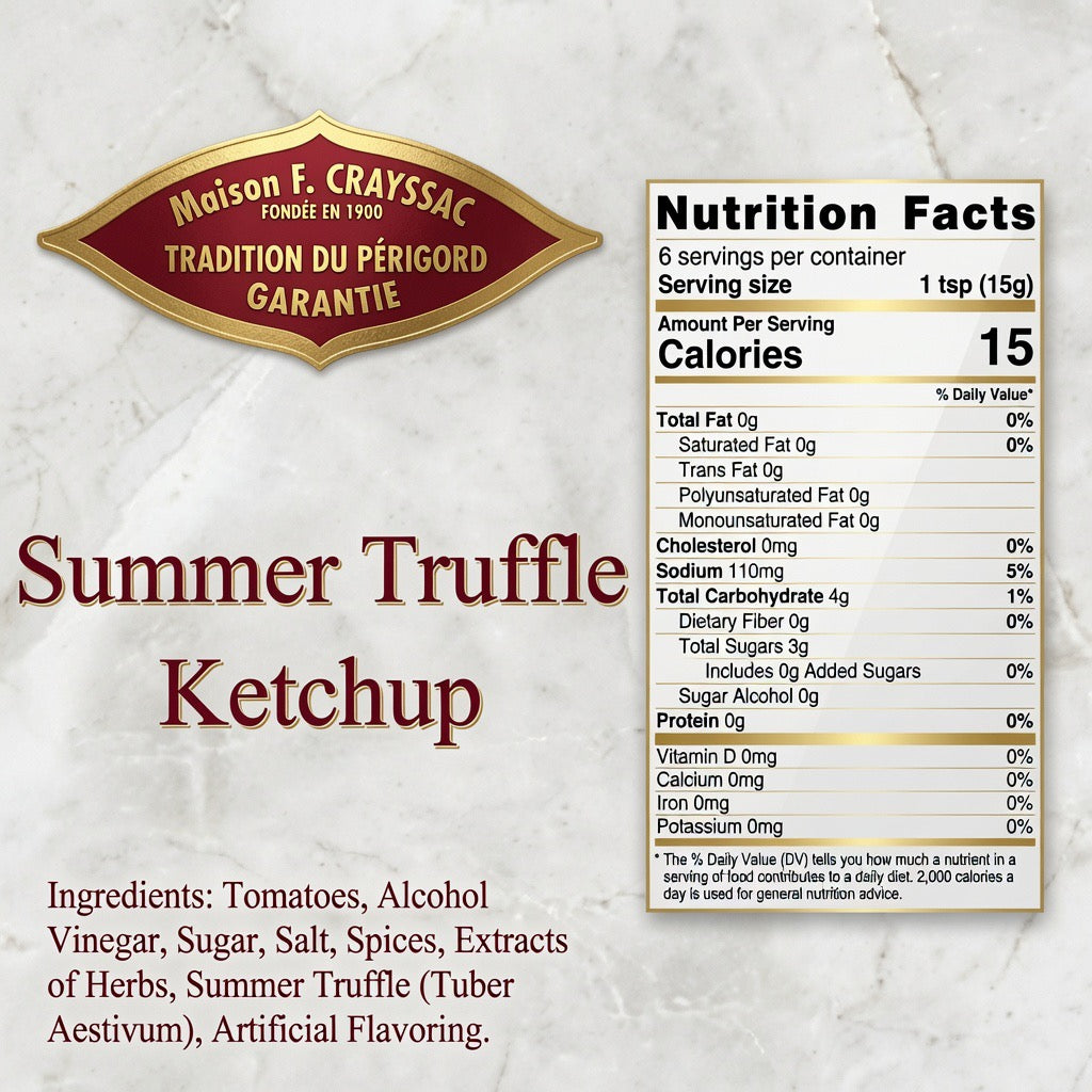 Maison Crayssac Truffle-Infused Tomato Ketchup
