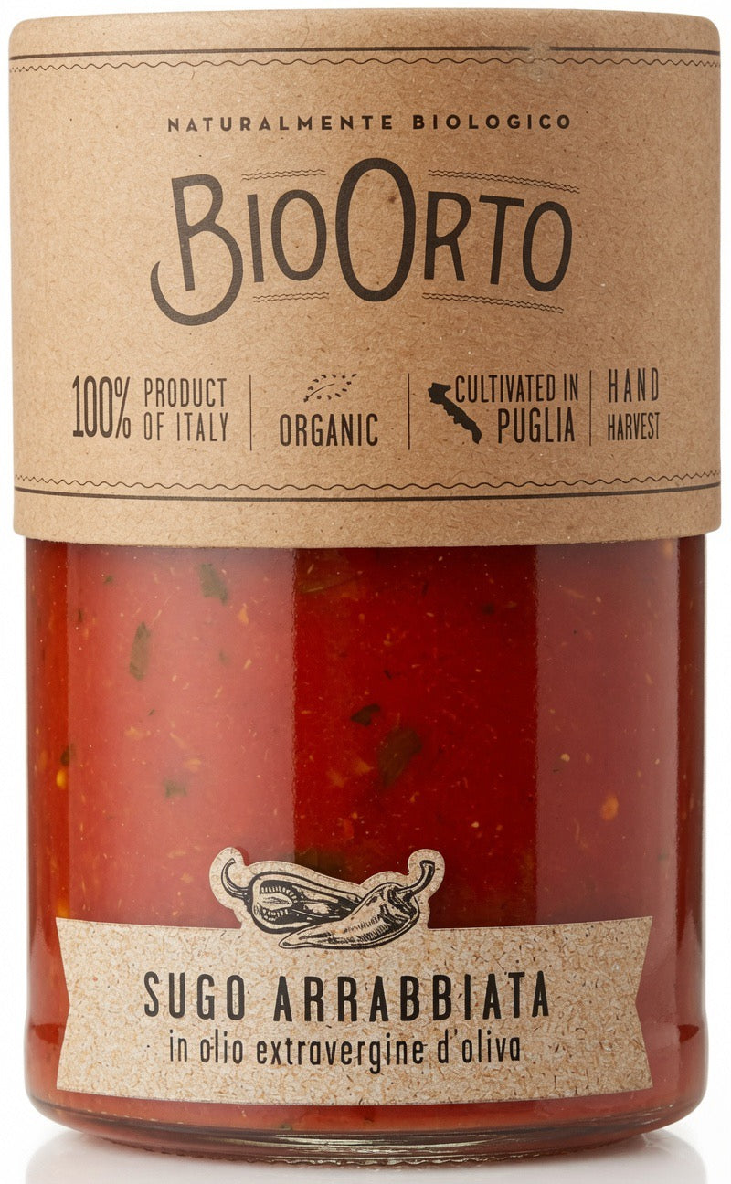 Bio Orto Organic Arrabbiata Sauce, 350g (12.3 oz)