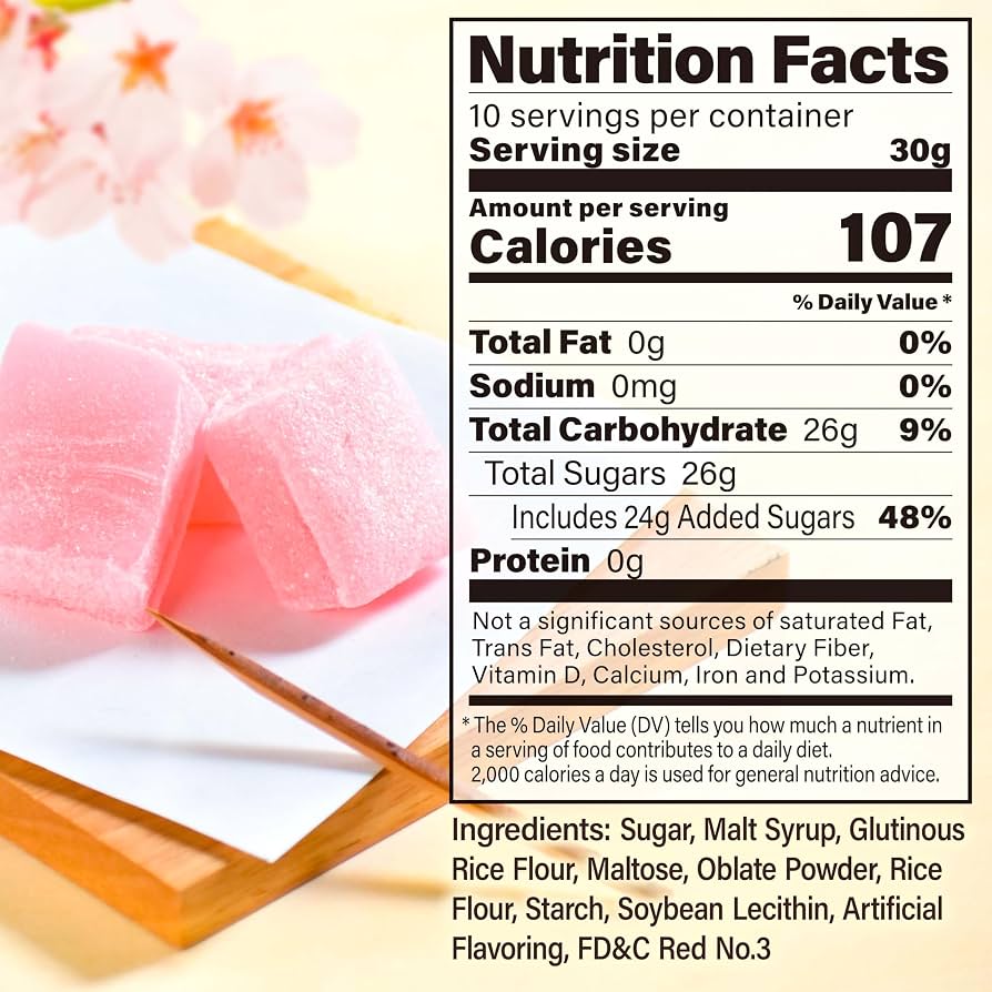 Yamasan Kyoto Sakura Mochi Cherry Blossom Rice Cakes (300g)