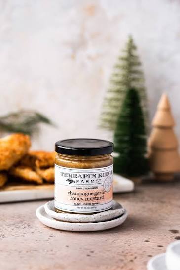 Champagne Garlic Honey Mustard – Gourmet Spread and Glaze by Terrapin Ridge Farms