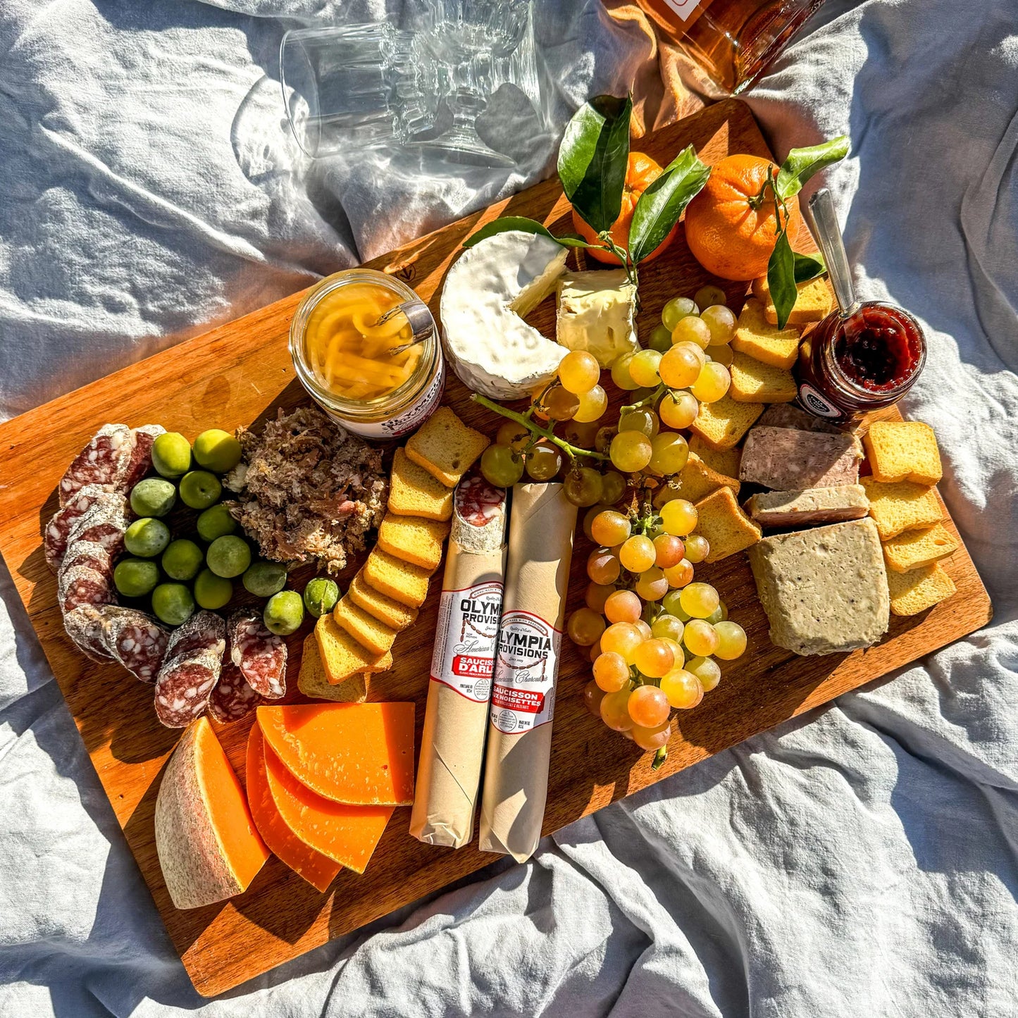 French Charcuterie Kit with Sparkling Wine