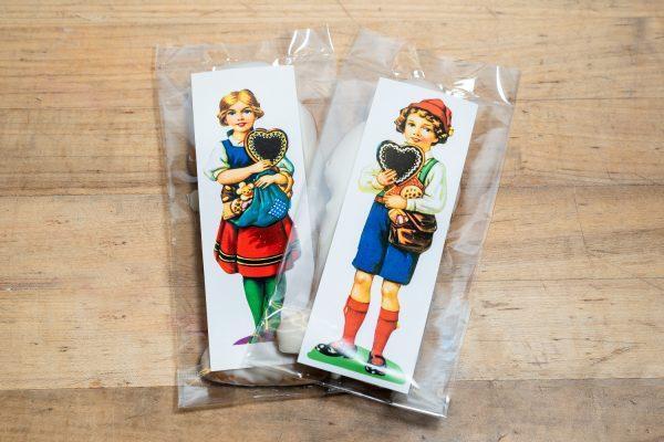 Lebkuchen Hansel, Gretel Santa Cookies