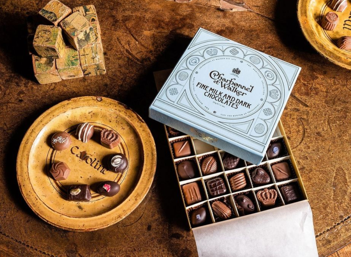 Charbonnel et Walker Fine Milk and Dark Chocolates Gift Box