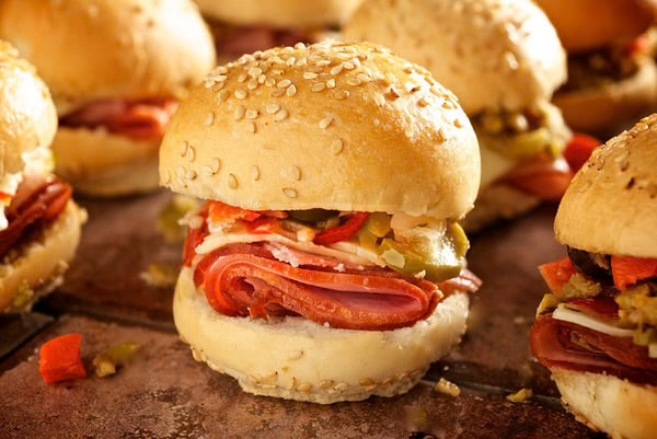 Cartozzo's Cocktail Muffuletta Sandwiches, includes 12