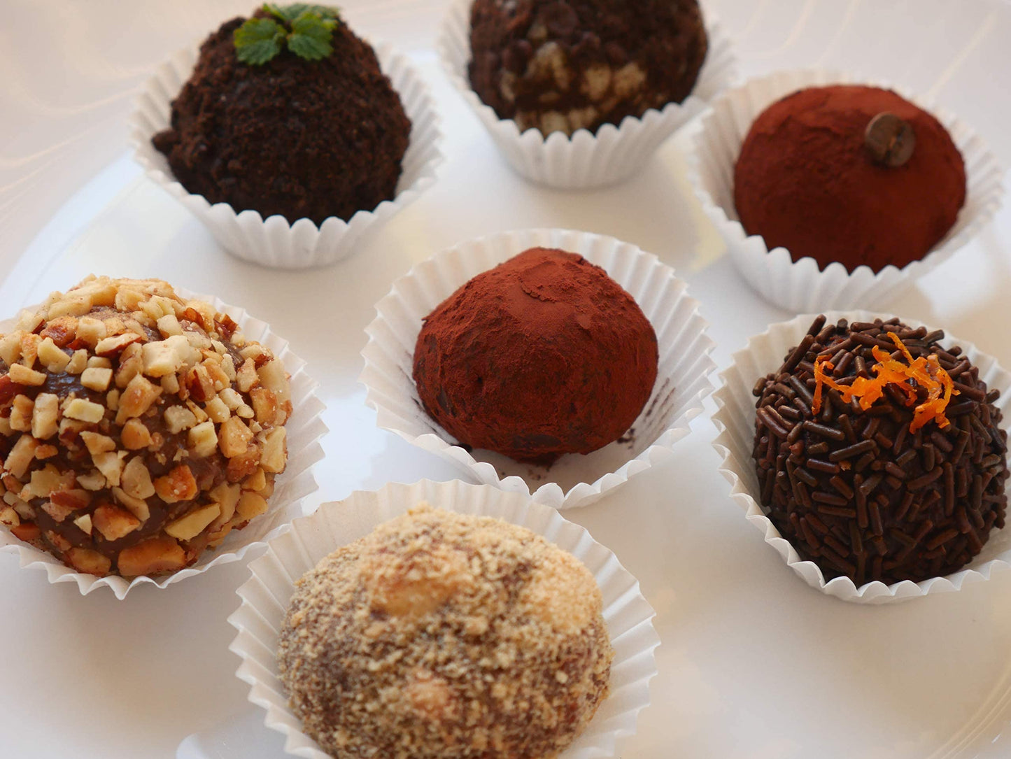 Chocolate Truffle Making Kit - makes 18 Gourmet Chocolate Truffles