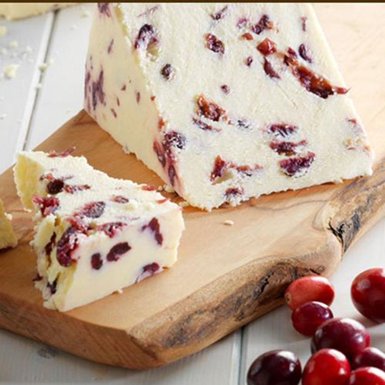 White Stilton with Cranberries - 1 lb