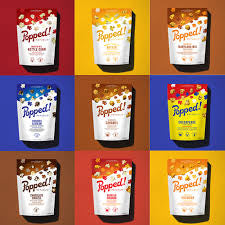 Gourmet Popcorn Gift Box - Choose Flavors- Gluten Free, Non-GMO - Pack of 3