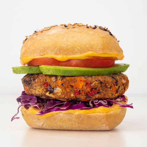 Actual Veggies The Actual Black Burger, 8 oz - 6/Case