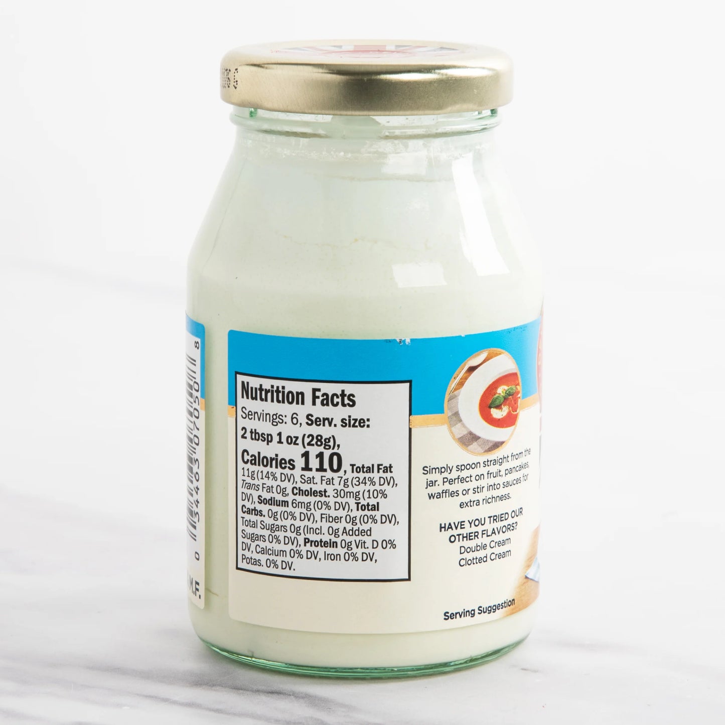 Creme Fraiche by Double Devon - Original, 6 oz - Vegetarian