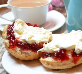 Devon Cream Company Luxury Clotted Cream, 6 oz - Vegetarian - Pack of 4