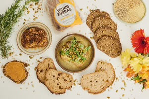 Young Kobras Organic, Gluten Free Sampler Pack Sourdough Bread - Allergen Friendly, Vegan - Pack of 4
