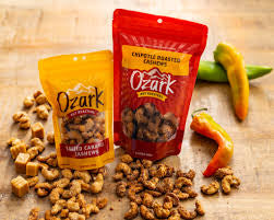 OZARK NUT ROASTERS Praline Pecans, Flavored Snack Nuts - 7 oz