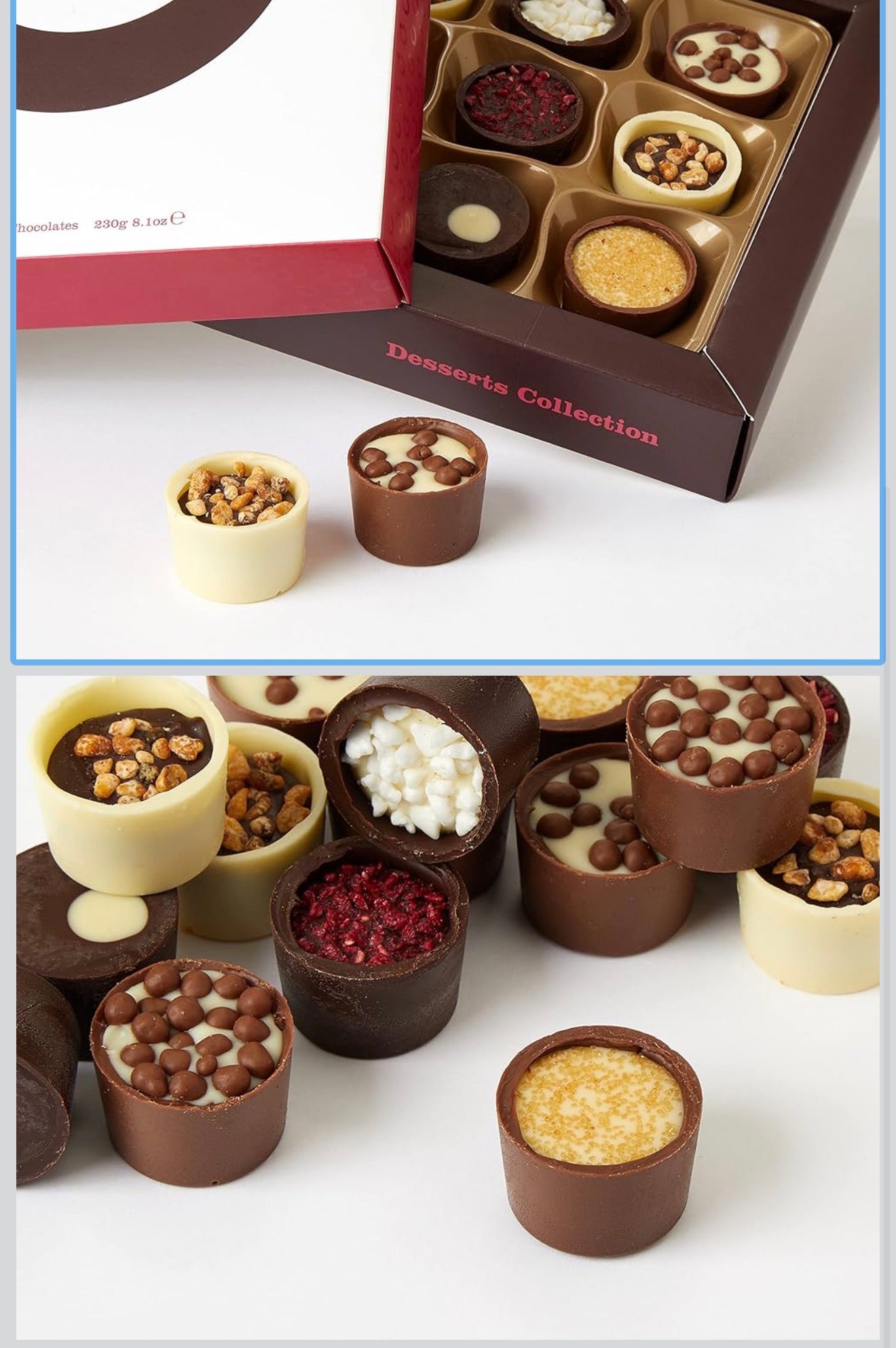 Lily O'Briens The Desserts Collection, 16 Assorted Chocolates