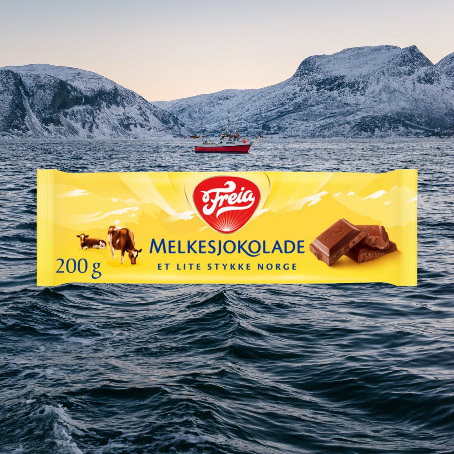 Freia Milk Chocolate 200g – Norwegian Melkesjokolade