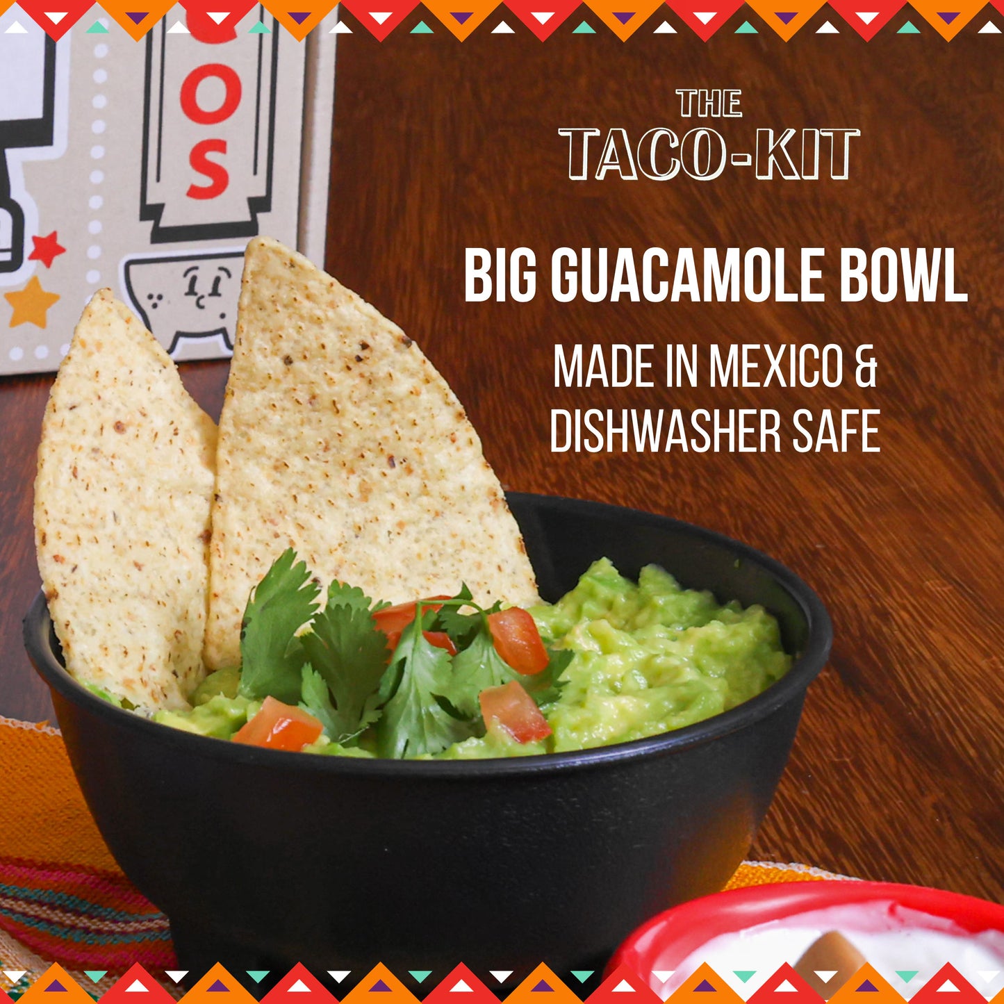 Taco Tuesday Box - The Taco Kit Table Set of 11 items for your Taco Tuesday