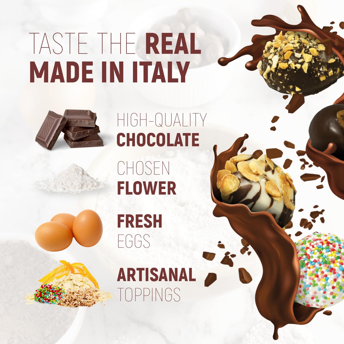 Biscotti Italian Cookies, includes 16 Gourmet Chocolate Cookies