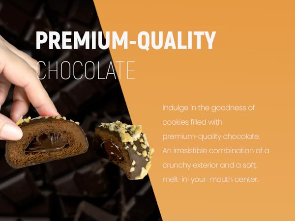 Biscotti Italian Cookies, includes 16 Gourmet Chocolate Cookies