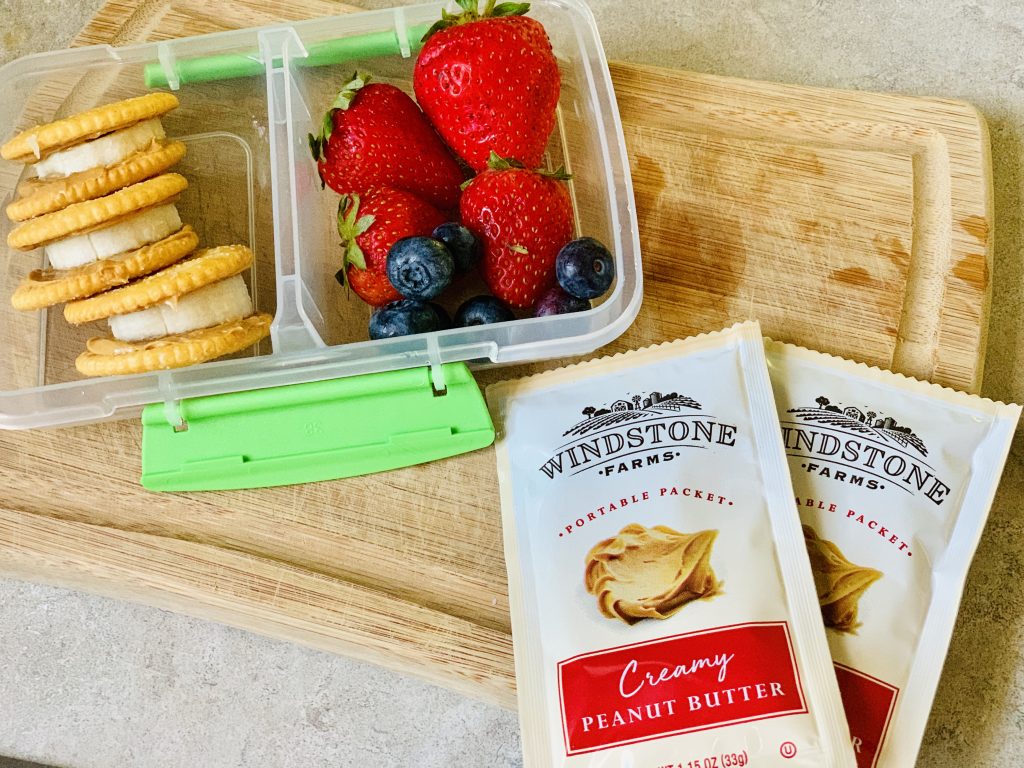 Windstone Farms Creamy Peanut Butter - Organic, Gluten Free -1.15 oz Snack Packets - includes 32
