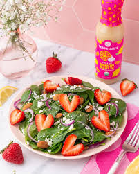 Tessemae's All Natural Salad Dressing, Organic Lemon Garlic - Pack of 2