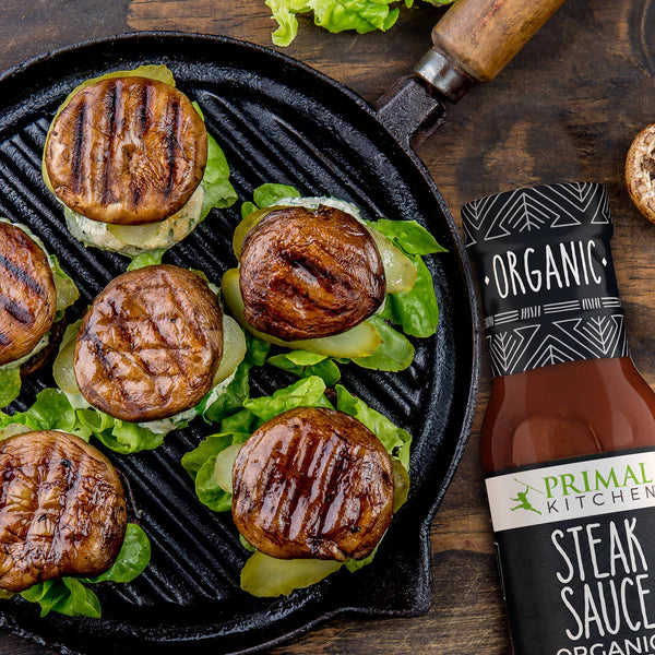 Primal Kitchen Organic BBQ Sauce & Steak Sauce - Pack of 3