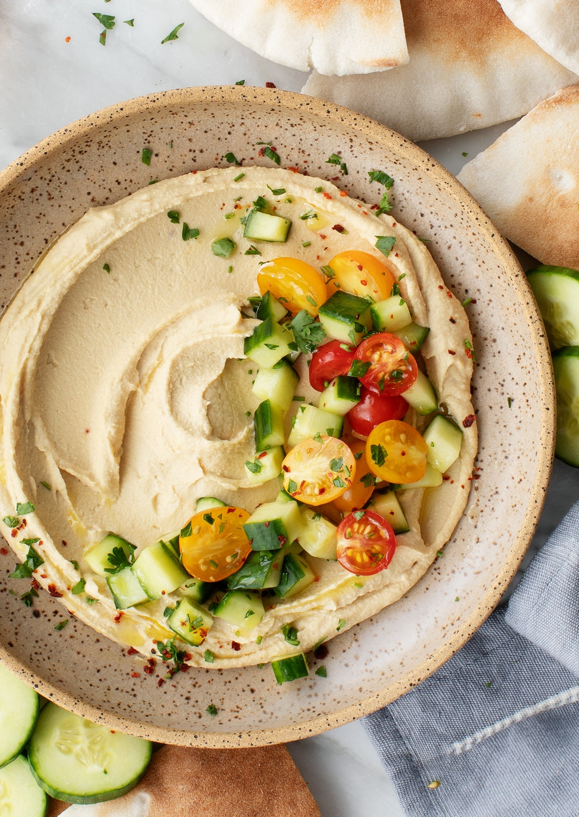Love & Hummus Organic Hummus 4 Jar Sampler