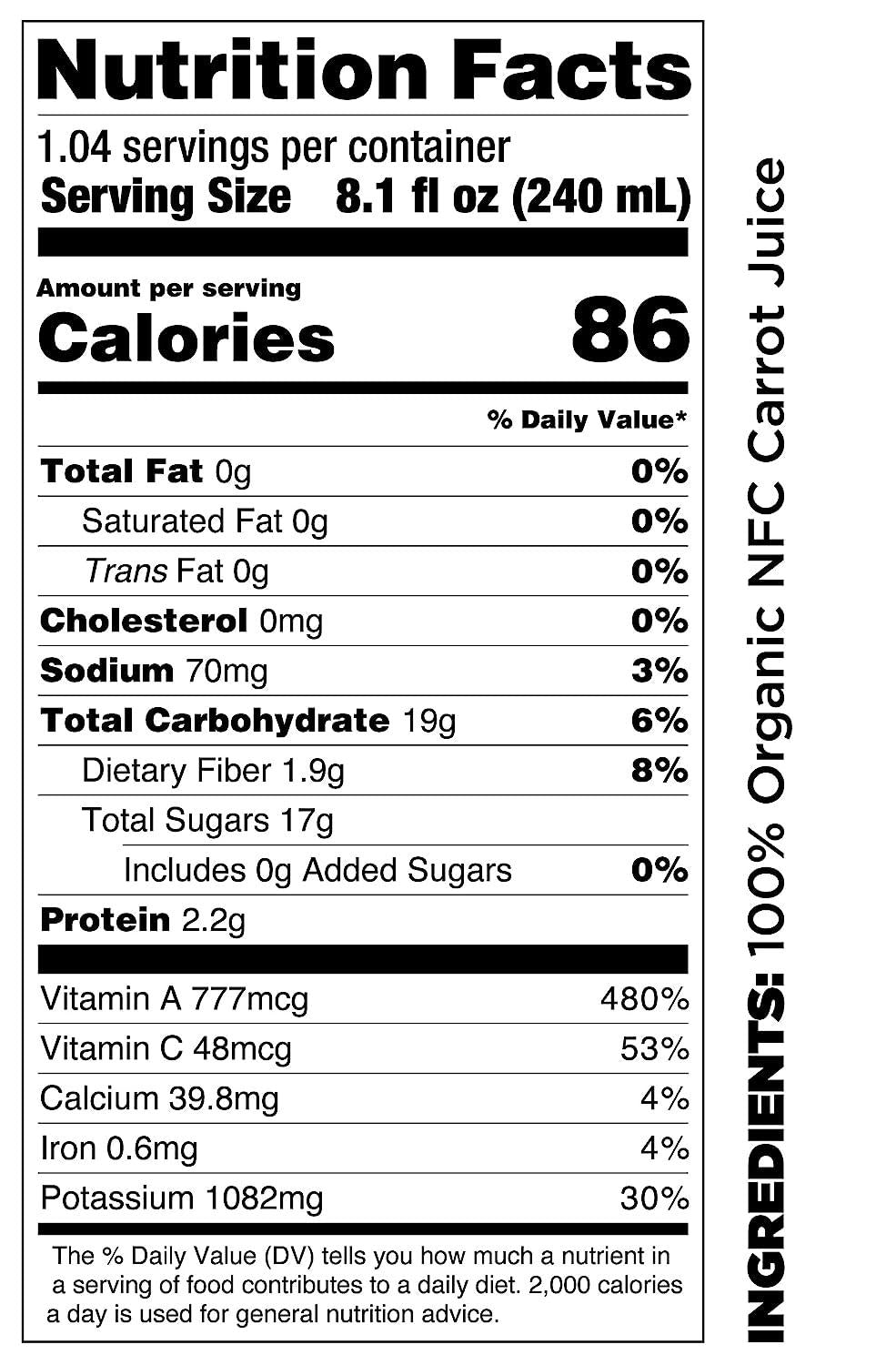 Pomona Organic Pear Juice, Cold Pressed USDA Organic, Vegan - Pack of 12