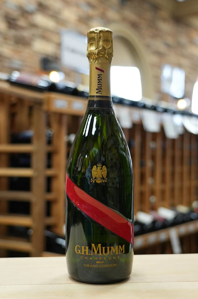 Chocolate Dipped Covered Champagne Bottle - G.H. Mumm Champagne