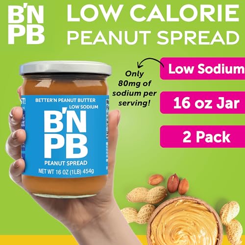 Better’n Peanut Butter Low Fat Peanut Butter Spread Variety Pack - Gluten Free, Dairy Free - Original, Banana, and Chocolate - Pack of 3