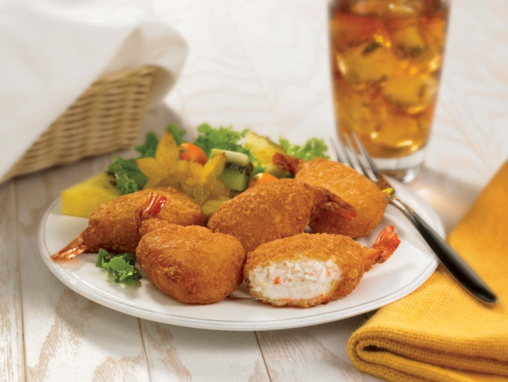 Panko Breaded Cheese Stuffed Shrimp - 3 lb- 4/Case
