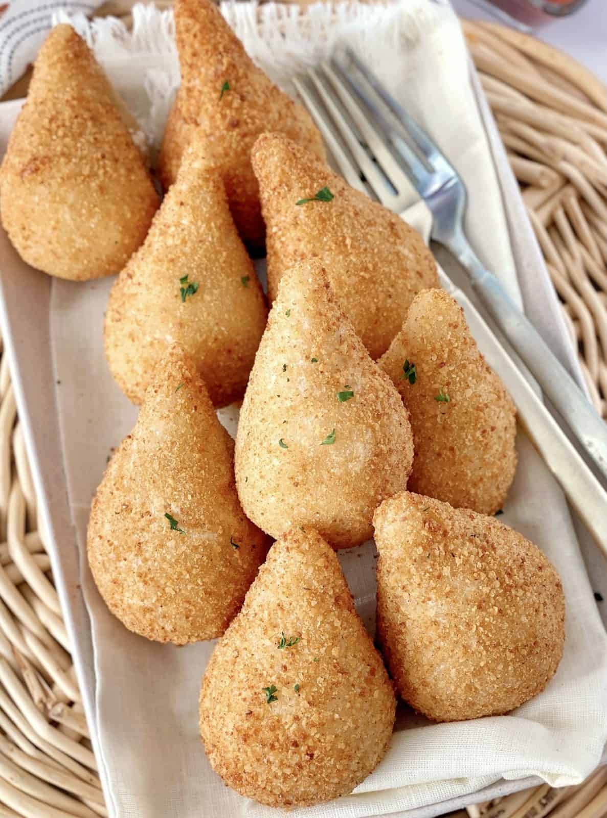 Chicken Croquette Coxinha De Galinha - includes 24
