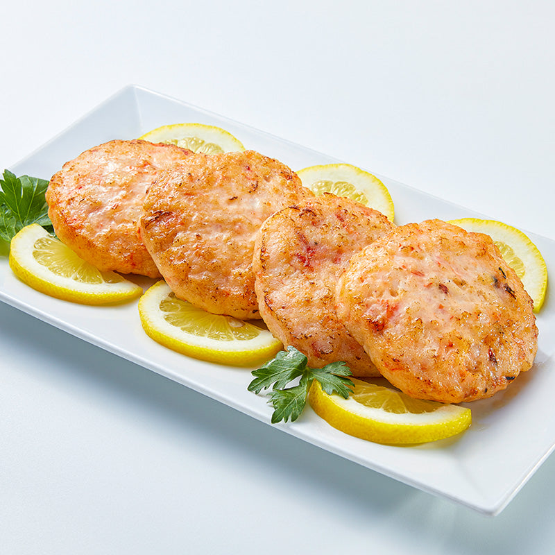 Wild Shrimp Burgers, 4 oz - Pack of 4 Burgers