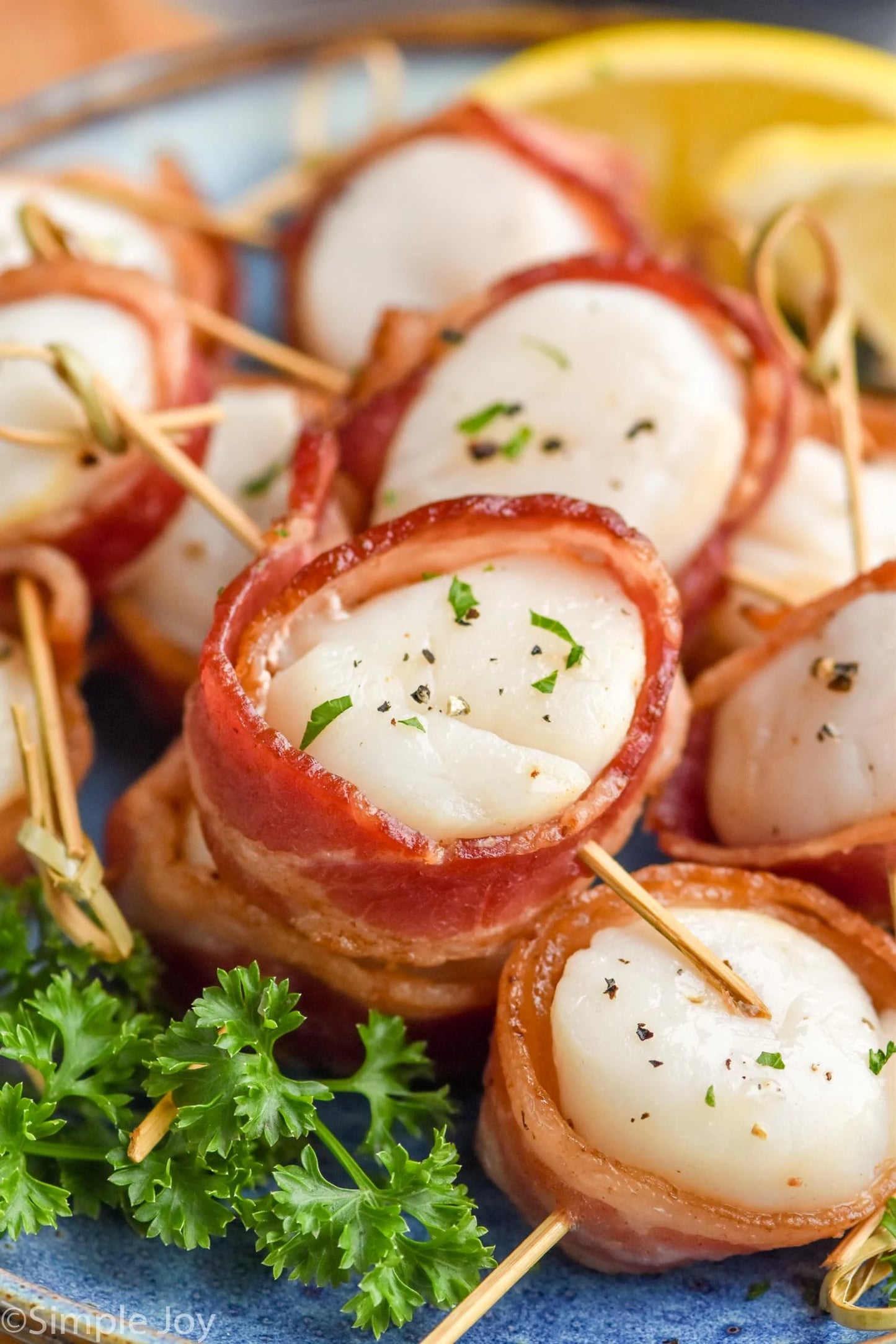 Bacon Wrapped Colossal Scallops - includes 8