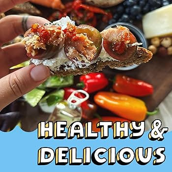 Fishwife Gift Variety Set with Cantabrian Anchovies, Sardines with Hot Pepper, Albacore Tuna in Spicy Olive Oil, Smoked Mackerel & Smoked Rainbow Trout) | High Protein, Gluten Free - Pack of 5
