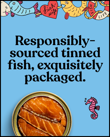 Fishwife Gift Variety Set with Cantabrian Anchovies, Sardines with Hot Pepper, Albacore Tuna in Spicy Olive Oil, Smoked Mackerel & Smoked Rainbow Trout) | High Protein, Gluten Free - Pack of 5