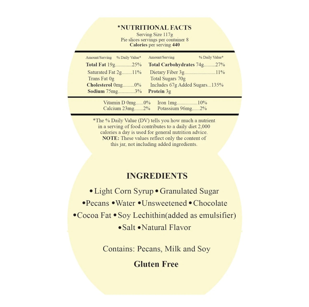 Chocolate Pecan Pie In A Jar - The Great San Saba River Pecan Company