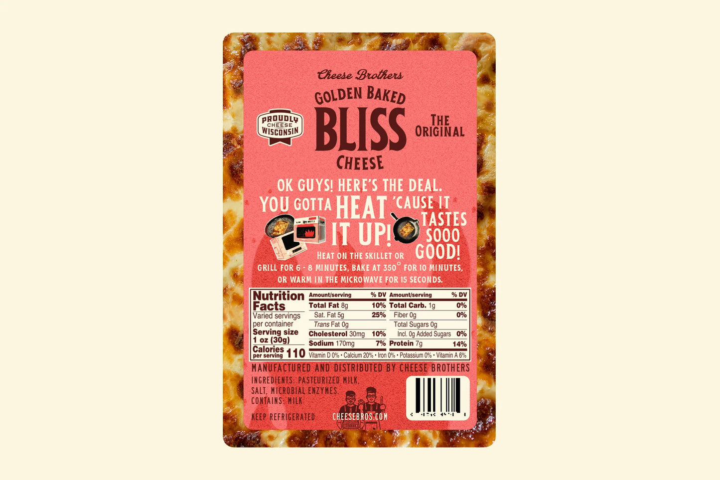 GOLDEN BAKED BLISS CHEESE *NEW RELEASE* - Pack of 6