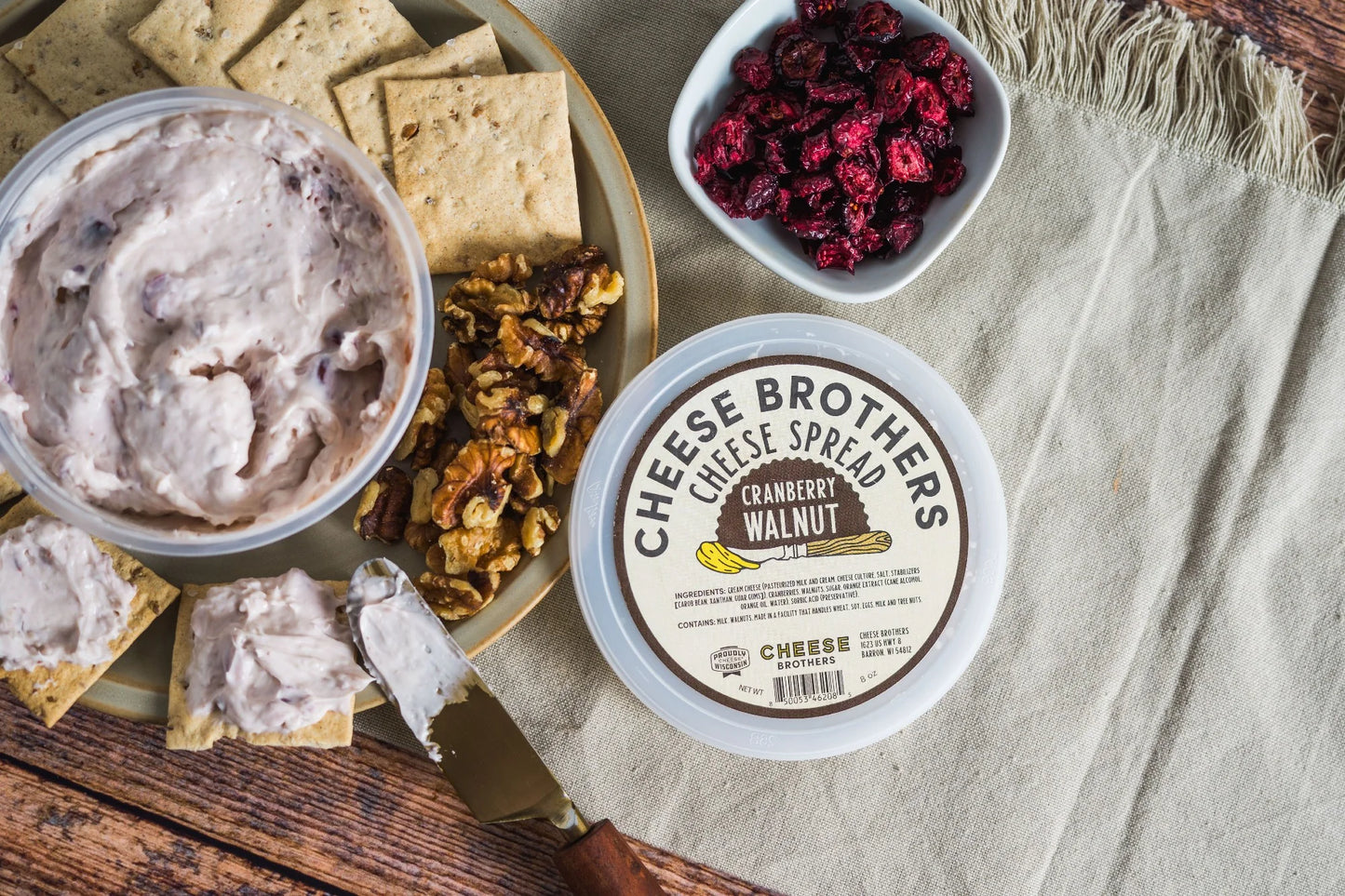 ARTISAN CHEESE SPREAD SAMPLER - Pack of 6