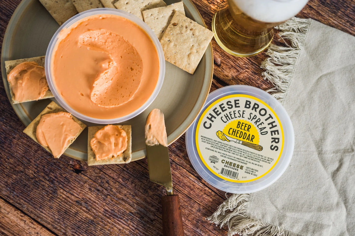 ARTISAN CHEESE SPREAD SAMPLER - Pack of 6