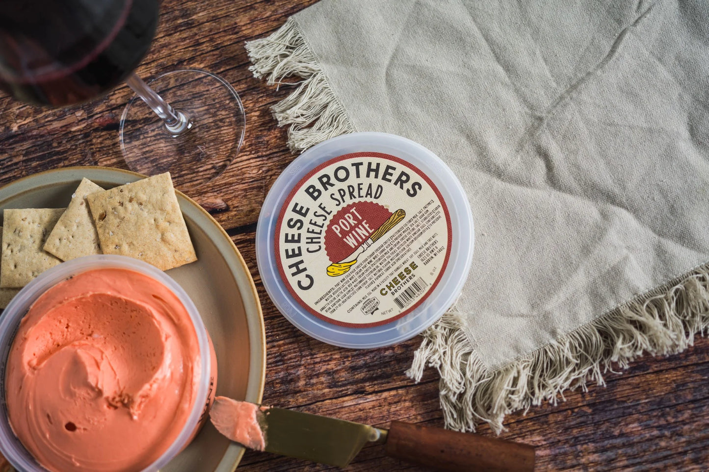ARTISAN CHEESE SPREAD SAMPLER - Pack of 6